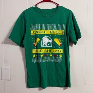 Green Jingle Bells Taco Graphic‎ Tee